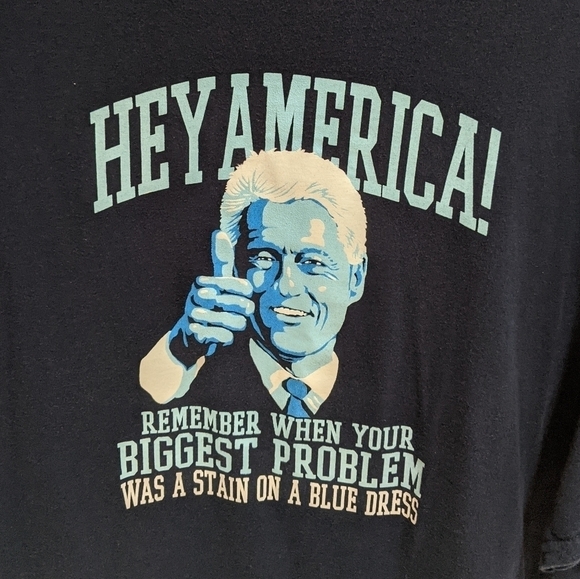 Gildan Men's Graphic Political Sarcastic Short Sleeve Tee Size 2XL - Picture 4 of 4